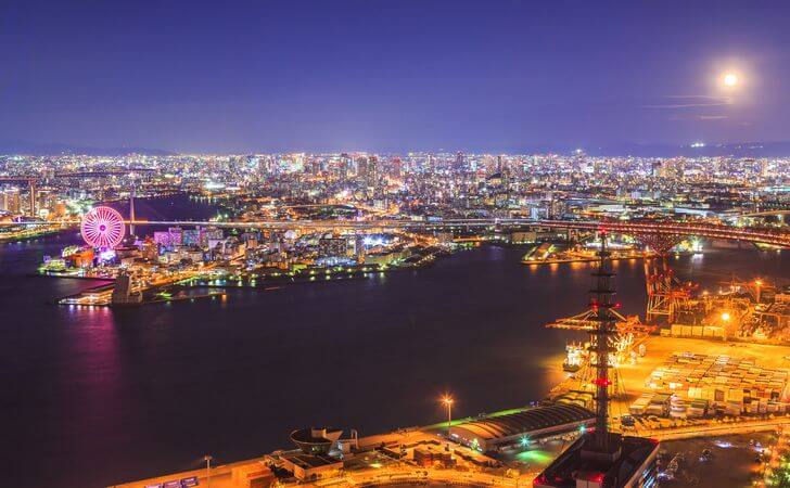 大阪屈指の夜景ドライブコース