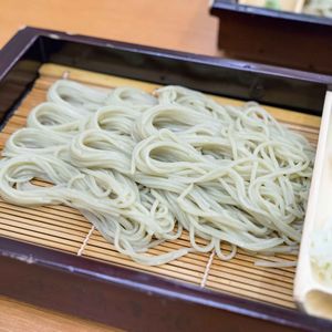 「道の駅　ちぢみの里おぢや」へぎそば