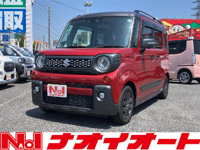 スペーシア 660 ギア ハイブリッド XZ フェニックスレッドPガンメタ2