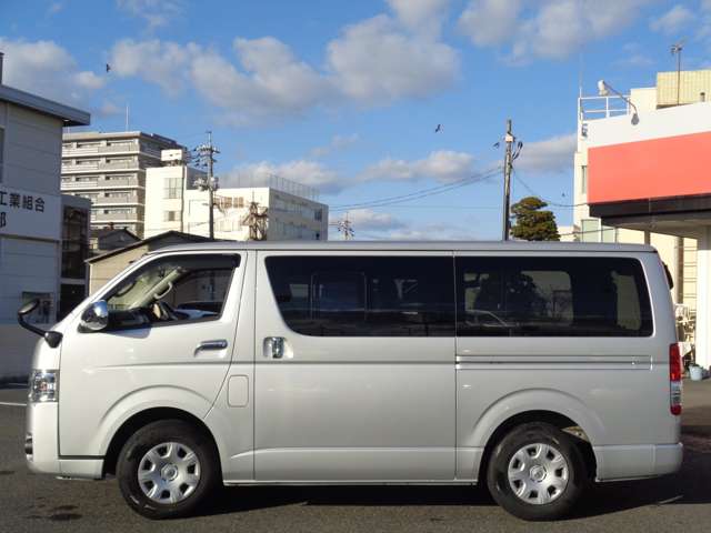 ハイエース 2.8 スーパーGL ロング ディーゼルターボ シルバー