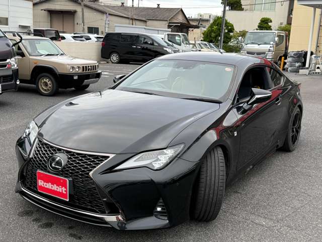 レクサスRC 300 Fスポーツ グラファイトブラックガラスフレーク の