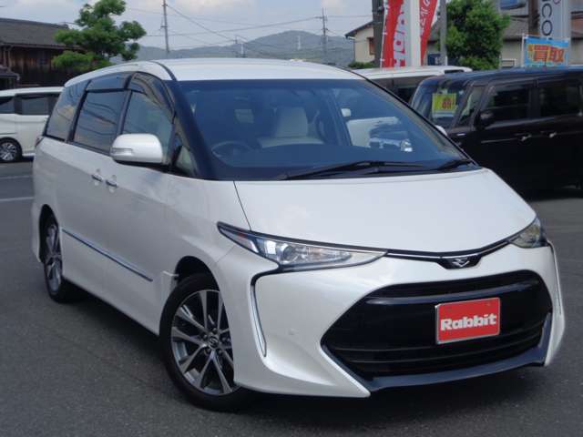 TOYOTAエスティマ　ホワイトパール トヨタ エスティマ ホワイトパールクリスタルシャインの中古車