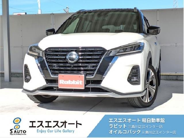 キックス 1.2 X (e-POWER) ブリリアントホワイトパール×ブラック の